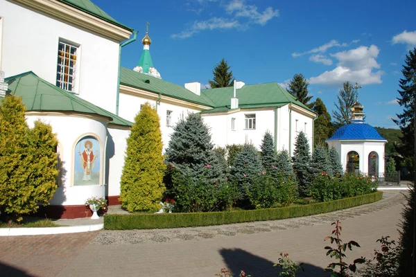 Monasheskyy Edificio Epifanía Monasterio Gran Iglesia — Foto de Stock