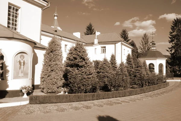 Monasheskyy Building Epiphany Monastery Great Church — Stock Photo, Image