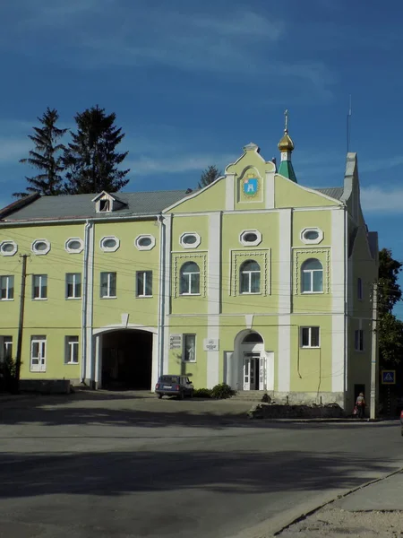 Den Historiska Delen Den Gamla Staden Monasheskyy Byggnad Epiphany Monastery — Stockfoto