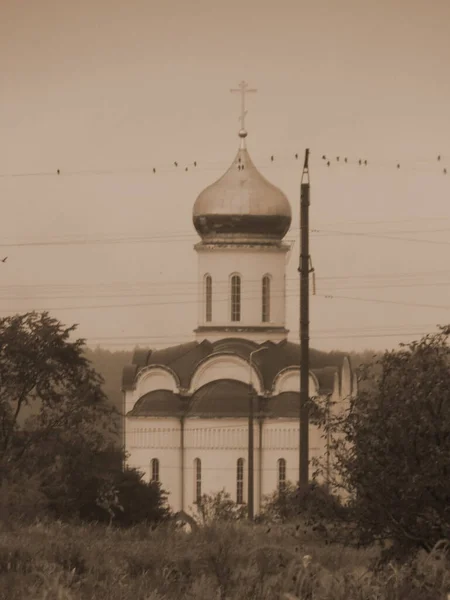 Cadde Nin Dışındaki Kilise Vaftizci Yahya Kilisesi — Stok fotoğraf