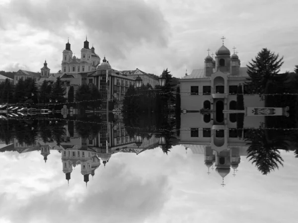 Historic Part Old Town Cathedral Transfiguration Great Church — Foto Stock