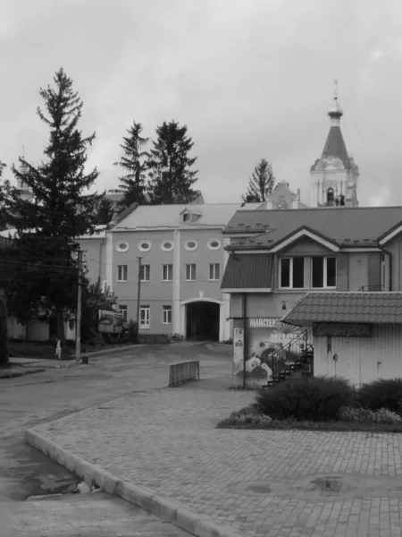 旧城的历史部分 修道院的建筑埃皮法尼修道院 伟大的东正教古老教堂 — 图库照片