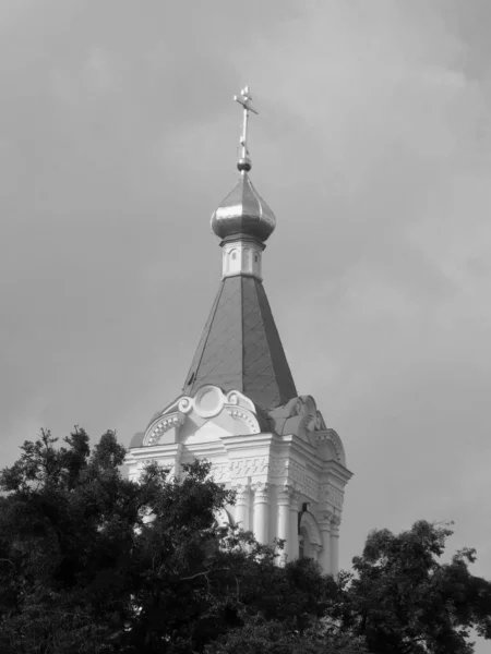 Monasheskyy Épület Vízkereszt Kolostor Nagy Templom — Stock Fotó