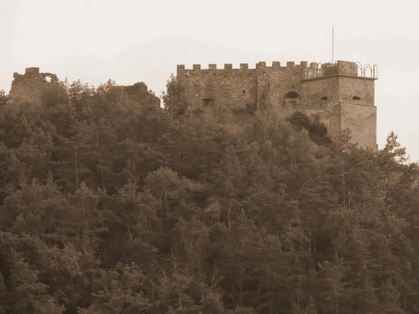 Общий Вид Замковую Гору Общий Вид Замковую Гору — стоковое фото