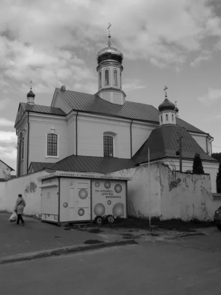 Szent Miklós Katedrális Ferences Kolostor Régi Nagy Templom — Stock Fotó