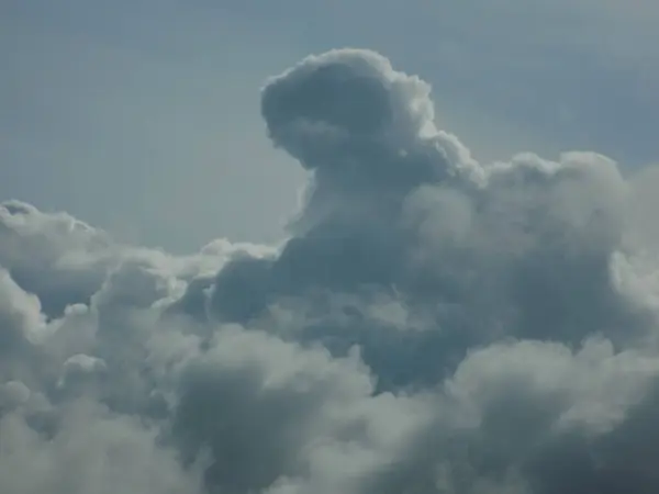 空の白い積雲 — ストック写真