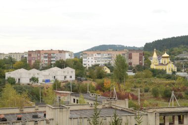 Pencereden şehre olan manzara..     