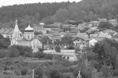 Pencereden şehre olan manzara..     