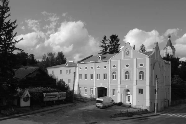 Historic Part Old Town Monasheskyy Building Epiphany Monastery Great Old — Stock Photo, Image