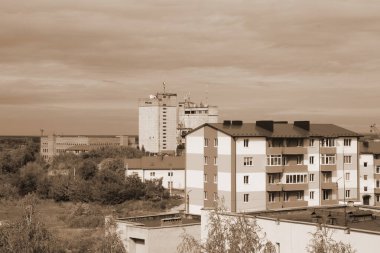 Pencereden şehre olan manzara..