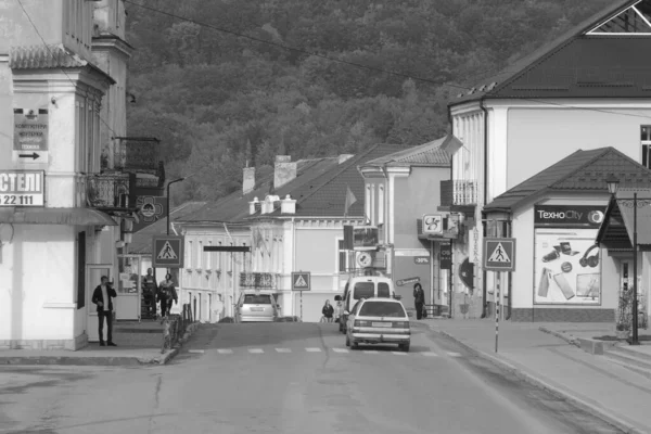 Old City Street Historic Part Old Town Small Street Old — Zdjęcie stockowe