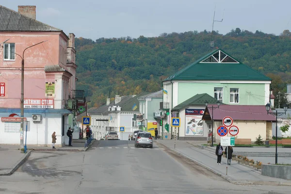 Стара Міська Вулиця Історична Частина Старого Міста Невелика Вулиця Старого — стокове фото