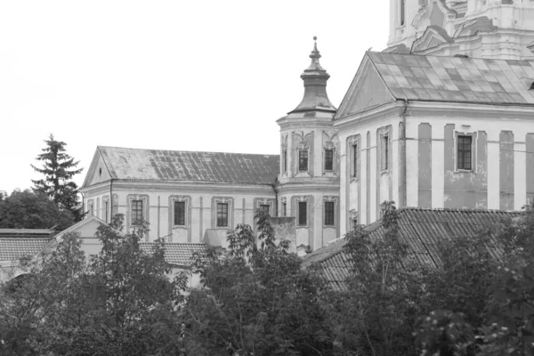 Parte Histórica Del Casco Antiguo Edificios Del Casco Antiguo — Foto de Stock