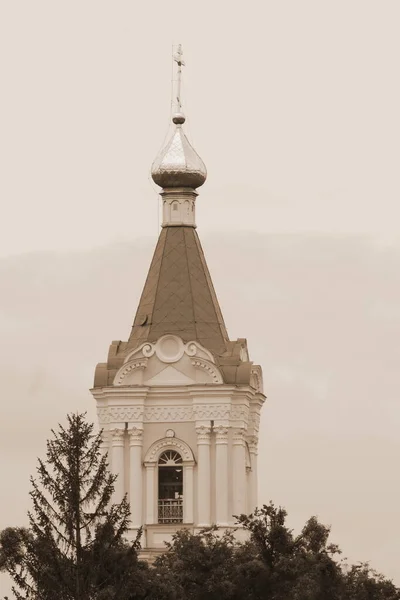 Monasheskyy Edificio Epifanía Monasterio Gran Iglesia —  Fotos de Stock