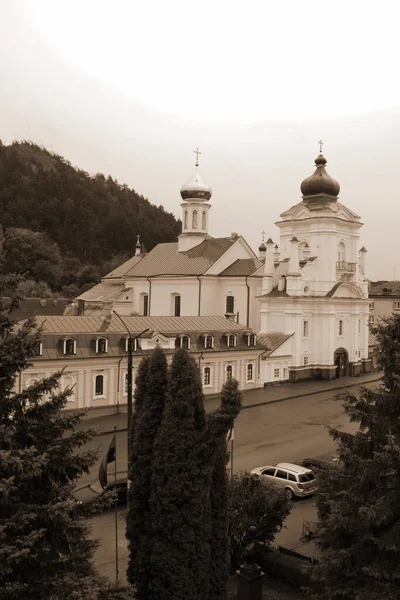 Kostel Mikuláše Františkánský Klášter Starý Velký Kostel — Stock fotografie