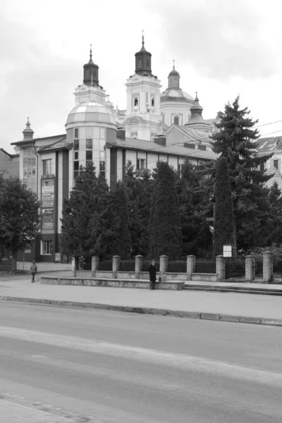 Historic Part Old Town Cathedral Transfiguration Great Church — Stockfoto