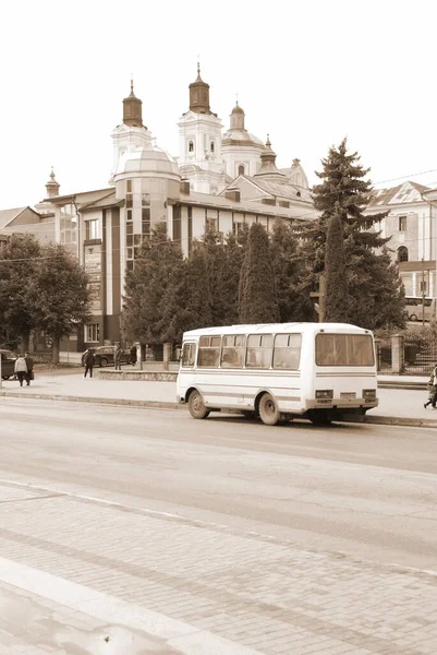 Historic Part Old Town Cathedral Transfiguration Great Church — Φωτογραφία Αρχείου