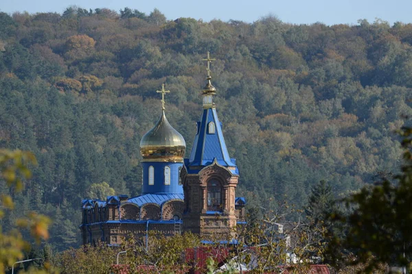 Svyatopokrovska Regiment Church Ancient Orthodox Church — ストック写真
