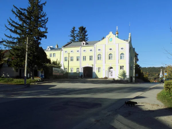 Den Historiska Delen Den Gamla Staden Monasheskyy Byggnad Epiphany Monastery — Stockfoto