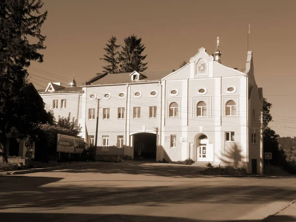 Het Historische Deel Van Oude Stad Monasheskyy Gebouw Epiphany Monastery — Stockfoto