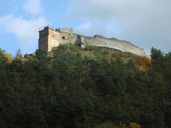 Γενική Άποψη Του Λόφου Castle Hillγενική Άποψη Του Λόφου Castle — Φωτογραφία Αρχείου