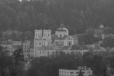 Eski şehrin tarihi kısmı. Dönüşüm Katedrali. Büyük kilise.