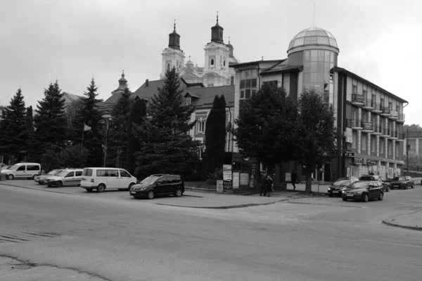 Historic Part Old Town Cathedral Transfiguration Great Church — Stockfoto