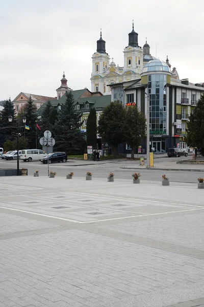 Historic Part Old Town Cathedral Transfiguration Great Church — Stockfoto