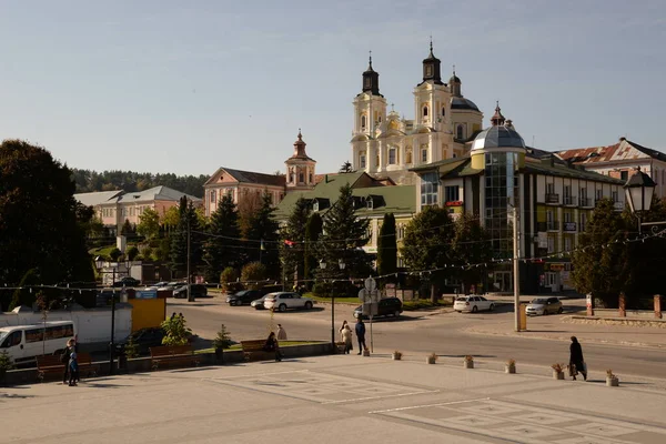 Historic Part Old Town Cathedral Transfiguration Great Church —  Fotos de Stock