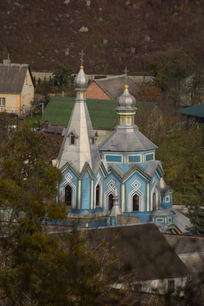 Gamla Träkyrkan Heliga Korskyrkan Gamla Träkyrkan Herrens Upphöjelsekyrka — Stockfoto