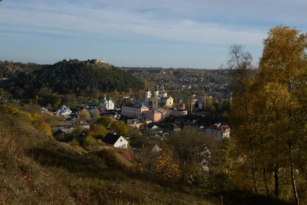 Kerstboom Oude Stad Kerstboom Oude Stad Nicholas Kathedraal Franciscaner Klooster — Stockfoto