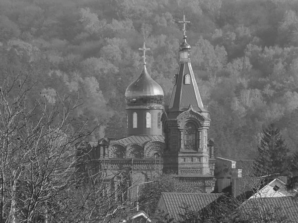 Kościół Svyatopokrovska Pułk Starożytny Kościół Prawosławny — Zdjęcie stockowe