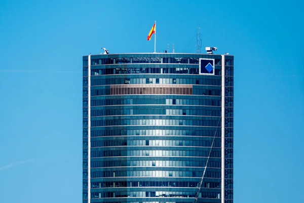 Torre Emperador en Cuatro Torres Área de Negocios de Madrid — Foto de Stock