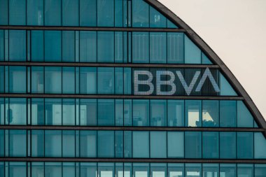 İspanya, Madrid 'deki BBVA bankasının genel merkezi