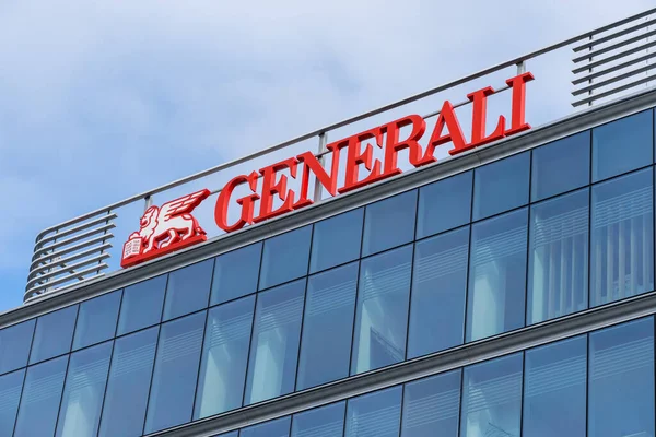 스페인 마드리드 의 Generali Group Headquarter — 스톡 사진