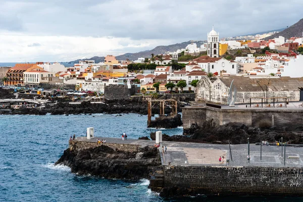 Garachico 'nun manzarası.