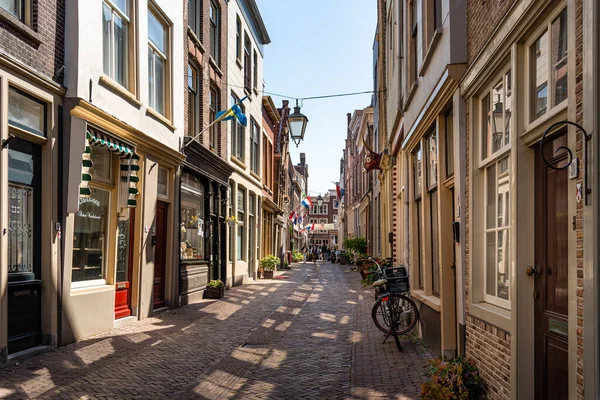 Dordrecht Ολλανδία Μαΐου 2022 Γραφική Θέα Της Παλιάς Πόλης Της — Φωτογραφία Αρχείου
