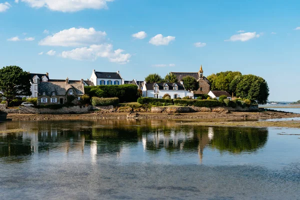 Landschappelijk Uitzicht Saint Cado Bretagne Frankrijk — Stockfoto