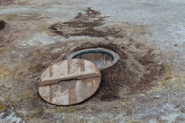 Volcanic ovens to make Cozido of Furnas at the Lake Furnas. Sao Miguel, Azores. Lagoa das Furnas Hotsprings. Steam venting at Lagoa das Furnas hotsprings on Sao Miguel island, Azores, Portugal.