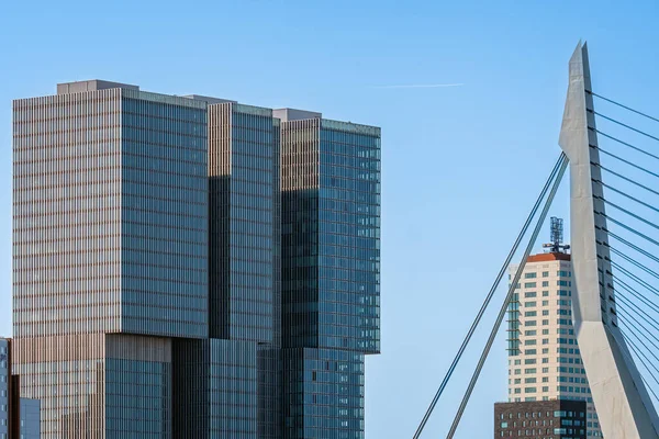 Rotterdam Paesi Bassi Maggio 2022 Grattacielo Rotterdam Progettato Dall Architetto — Foto Stock