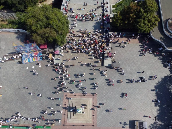 Vishyvank Festival Herzog Trug Ein Besticktes Hemd Hunderte Menschen Trugen — Stockfoto