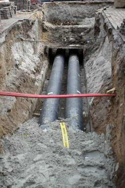 Siperdeki için borular