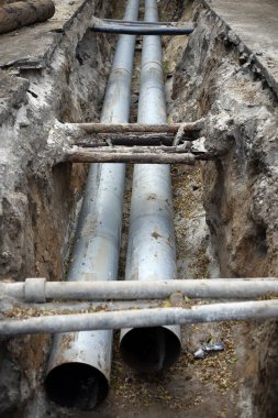 Siperdeki için borular