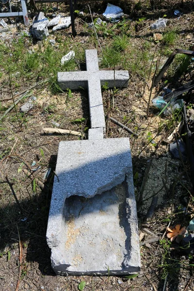 Odessa Ukraine May 2022 War Russia Ukraine Tairovskoye Cemetery Russian — Fotografia de Stock