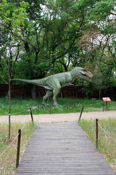 Dinoszaurusz Alak Parkban — Stock Fotó