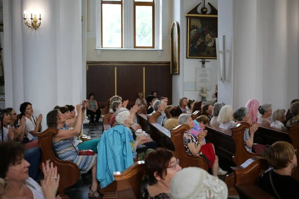 Ukraine Odessa June 2022 Charity Concert Roman Catalic Cathedra National — Stock Photo, Image