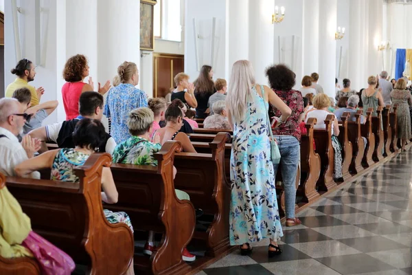 Ukraine Odessa June 2022 Charity Concert Roman Catalic Cathedra National — Stock Photo, Image