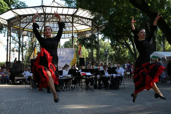 Odessa Ukraina Juni 2022 Välgörenhetskonsert För Att Hjälpa Väpnade Styrkorna — Stockfoto