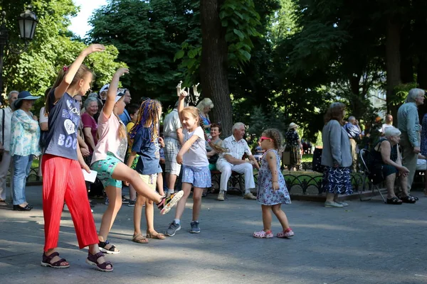 Odessa Ukraina Juni 2022 Välgörenhetskonsert För Att Hjälpa Försvarsmakten Ukraina — Stockfoto