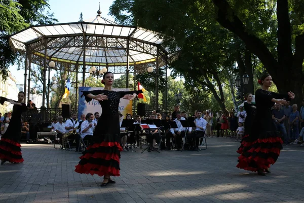 Odessa Ucraina Giugno 2022 Concerto Beneficenza Aiutare Forze Armate Ucraine — Foto Stock